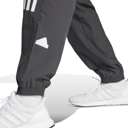 Men Future Icons 3-Stripes Tracksuit Bottoms, Black, A701_ONE, large image number 3