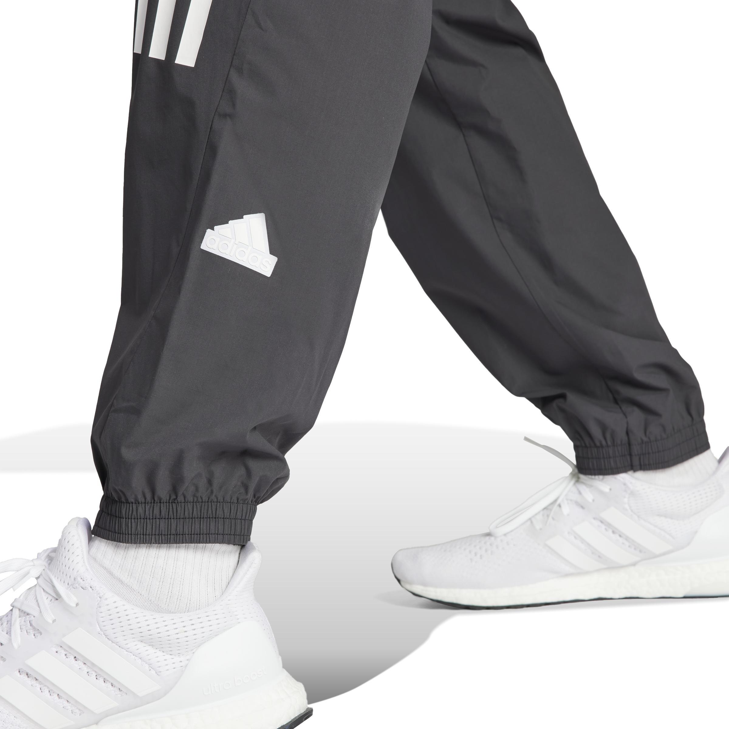 adidas - Men Future Icons 3-Stripes Tracksuit Bottoms, Black