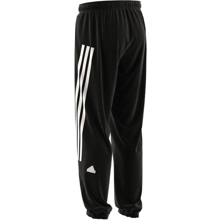 Men Future Icons 3-Stripes Tracksuit Bottoms, Black, A701_ONE, large image number 8