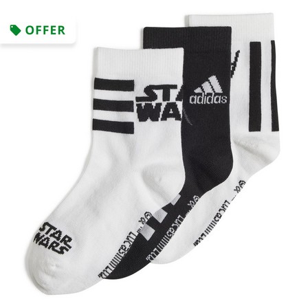 adidas - Unisex Kids Star Wars Socks - Set Of 3, Multicolour