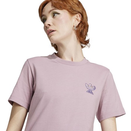 Women Graphic T-Shirt, Pink, A701_ONE, large image number 4