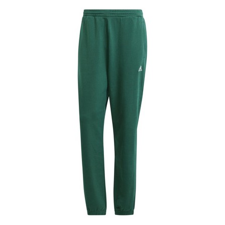 Men Collegiate Scribble French Terry Joggers, Green, A701_ONE, large image number 1