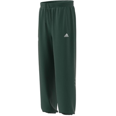 Men Collegiate Scribble French Terry Joggers, Green, A701_ONE, large image number 8