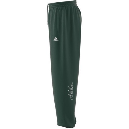 Men Collegiate Scribble French Terry Joggers, Green, A701_ONE, large image number 12