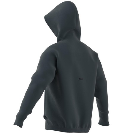 Men Z.N.E. Premium Full-Zip Hooded Track Top, Navy, A701_ONE, large image number 7