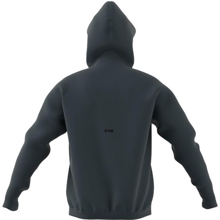 Men Z.N.E. Premium Full-Zip Hooded Track Top, Navy, A701_ONE, large image number 10
