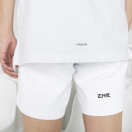 Men Z.N.E. Premium Shorts, White, A701_ONE, large image number 11