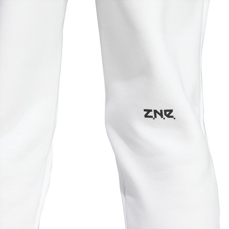 Men Z.N.E. Premium Tracksuit Bottoms, White, A701_ONE, large image number 3