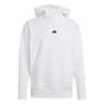 Female Adidas Z.N.E. Overhead Hoodie, White, A701_ONE, thumbnail image number 4
