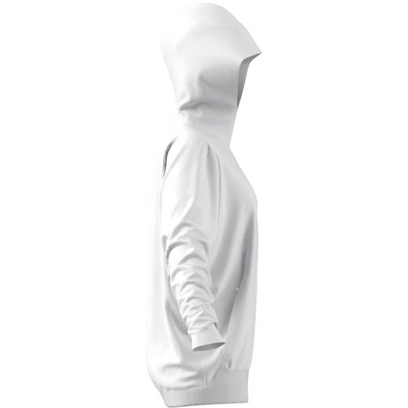 Female Adidas Z.N.E. Overhead Hoodie, White, A701_ONE, large image number 14