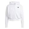 Female Adidas Z.N.E. Full-Zip Hoodie, White, A701_ONE, thumbnail image number 3