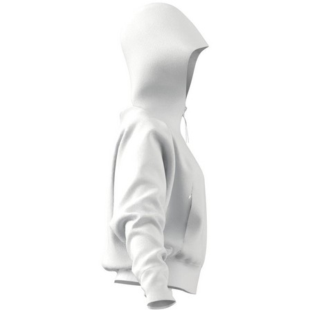 Female Adidas Z.N.E. Full-Zip Hoodie, White, A701_ONE, large image number 14