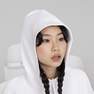 Female Adidas Z.N.E. Full-Zip Hoodie, White, A701_ONE, thumbnail image number 19