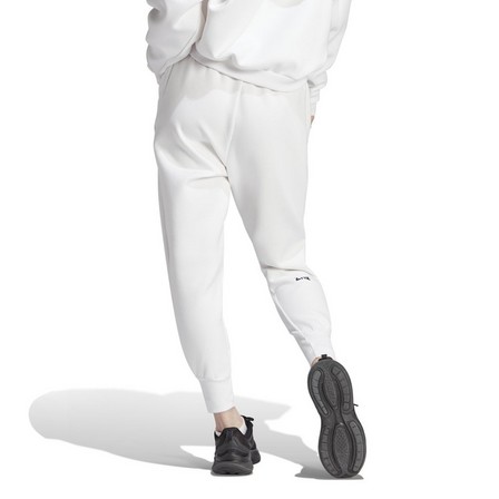 Female Z.N.E. Tracksuit Bottoms, White, A701_ONE, large image number 4