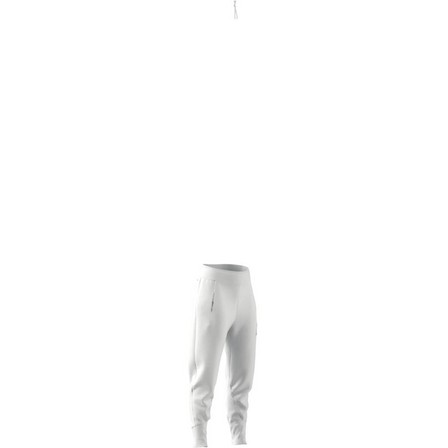 Female Z.N.E. Tracksuit Bottoms, White, A701_ONE, large image number 18