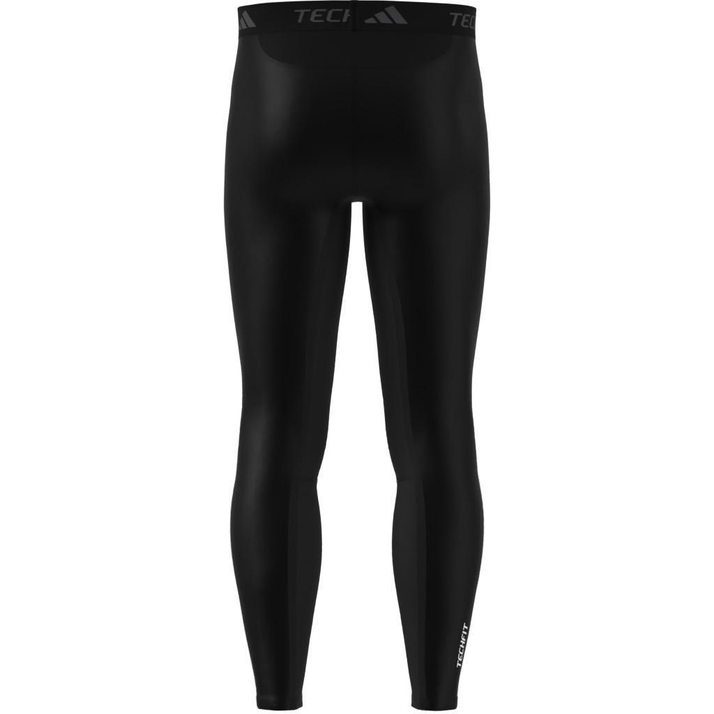 Techfit Compression Training Long Tights, Black, A701_ONE, large image number 3