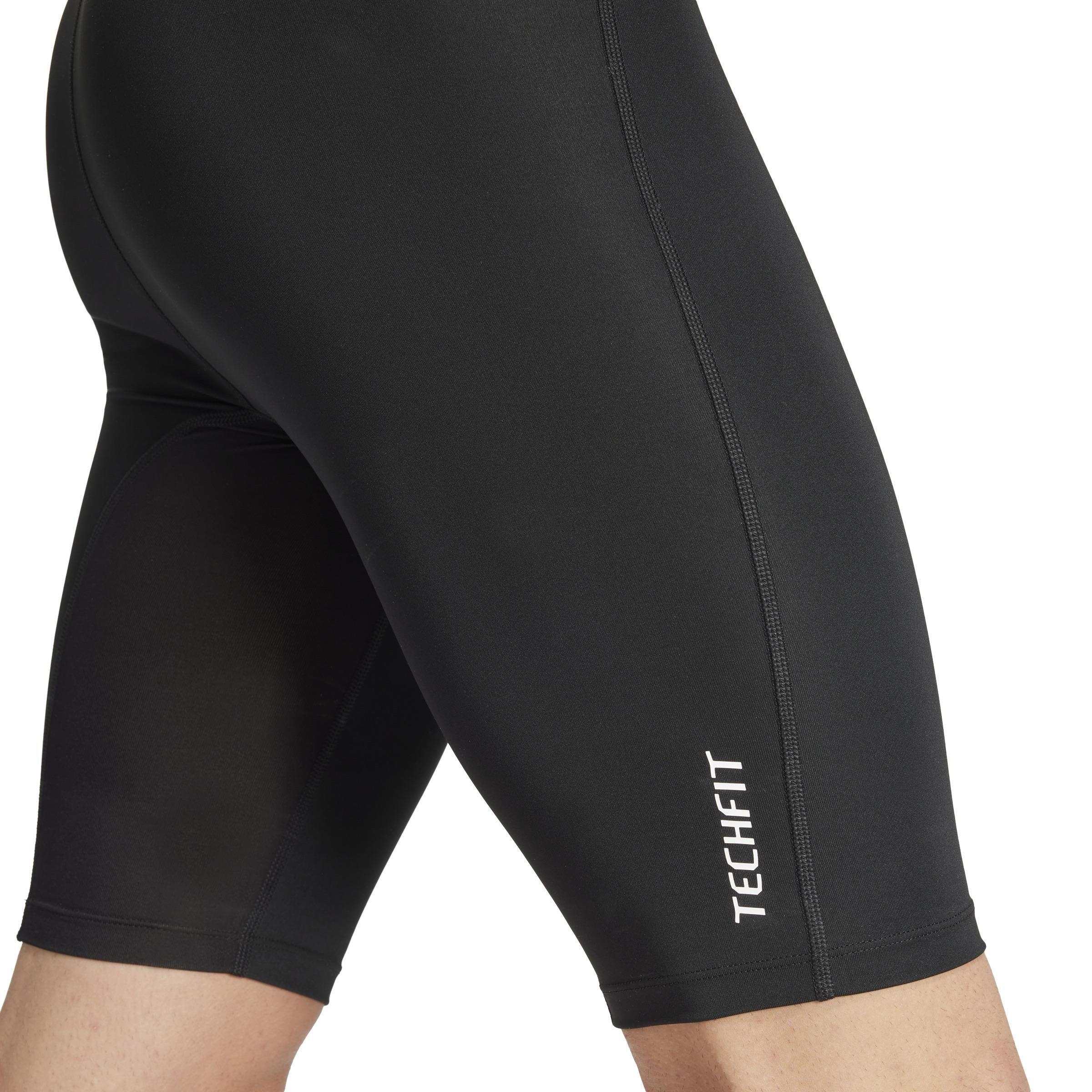 TECHFIT Compression Training Short Tights, Black, , large image number 3