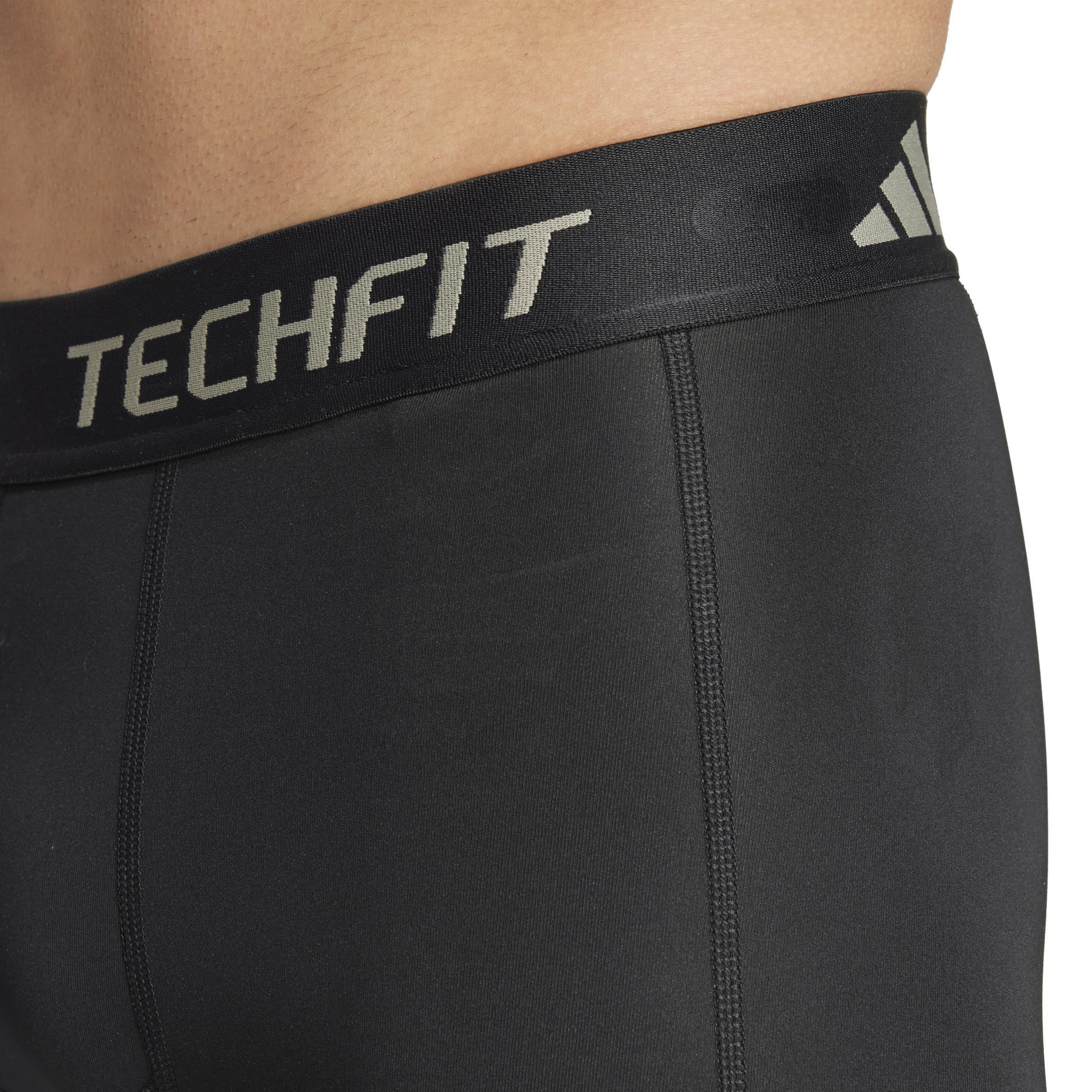 TECHFIT Compression Training Short Tights, Black, , large image number 4