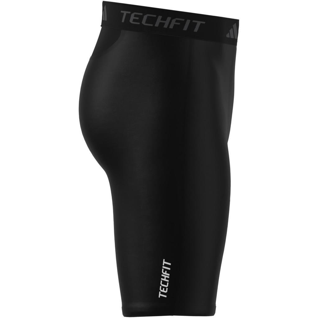 TECHFIT Compression Training Short Tights, Black, , large image number 12