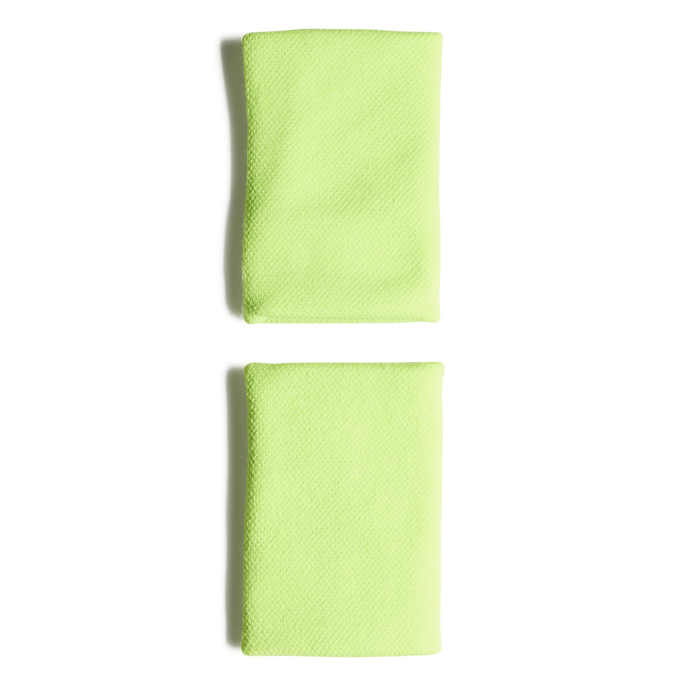Unisex Tennis Wristband Large, Green, , large image number 1