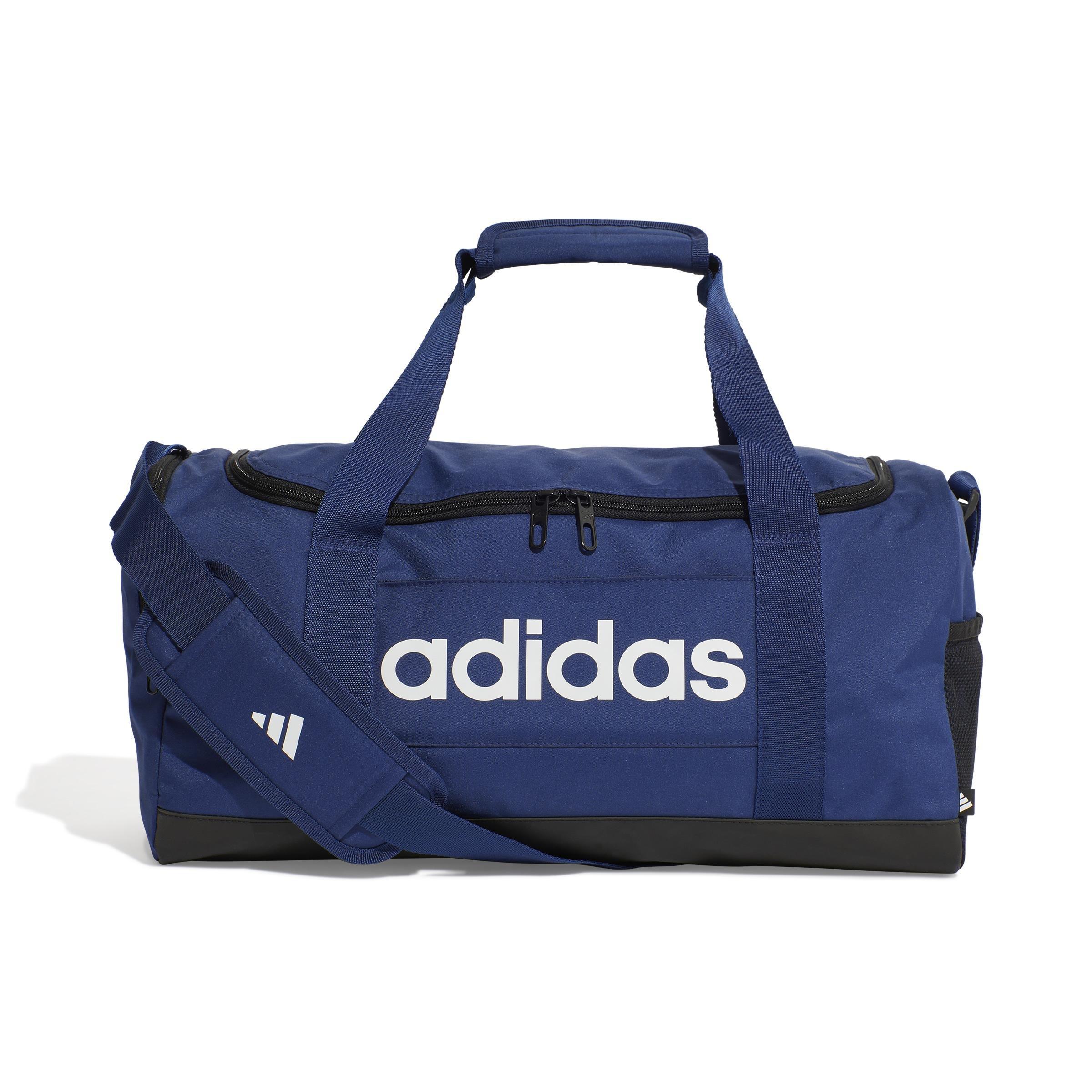 Unisex Linear Duffel Bag Small, Blue, A701_ONE, medium
