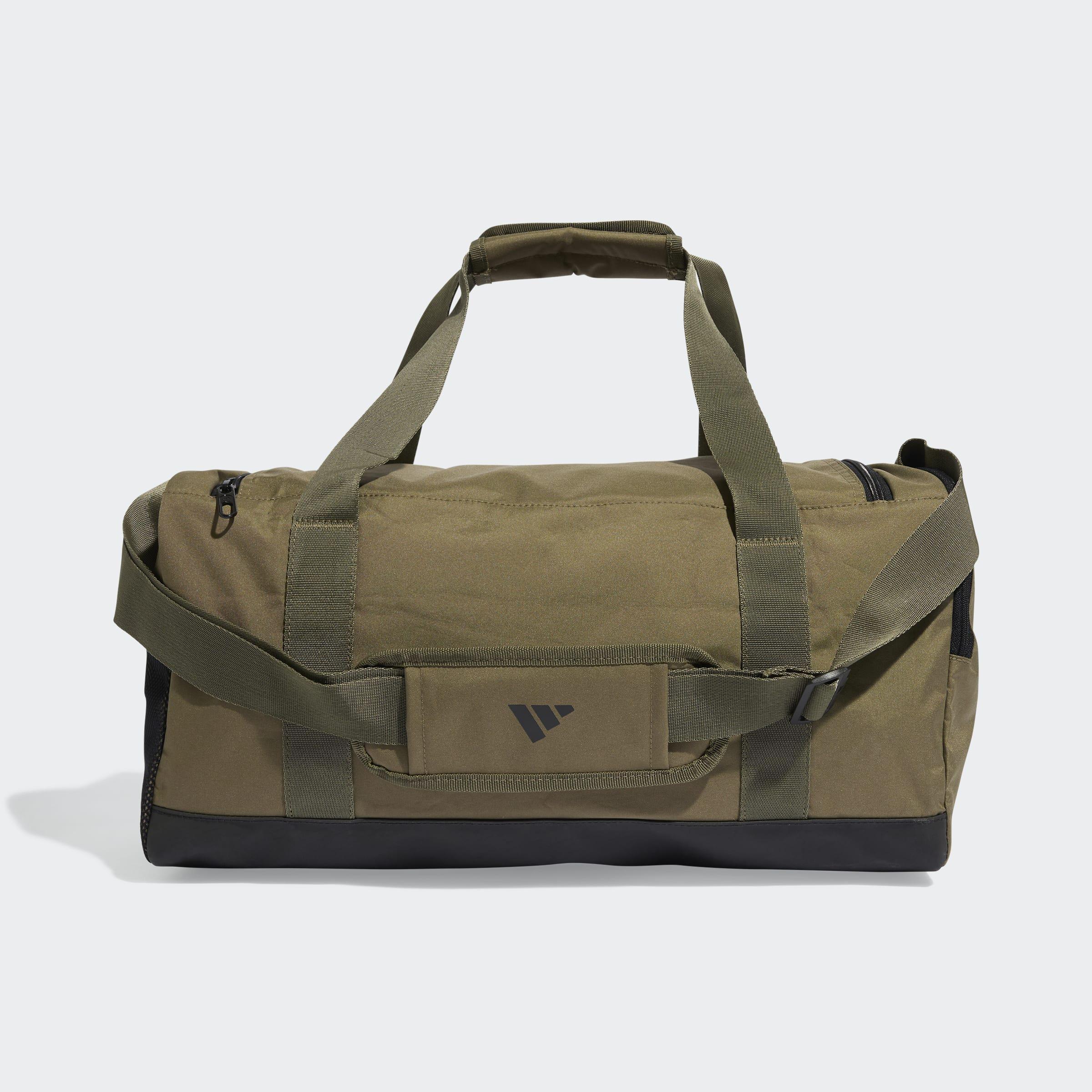 Unisex Linear Duffel Bag Small, Green, A701_ONE, large image number 3