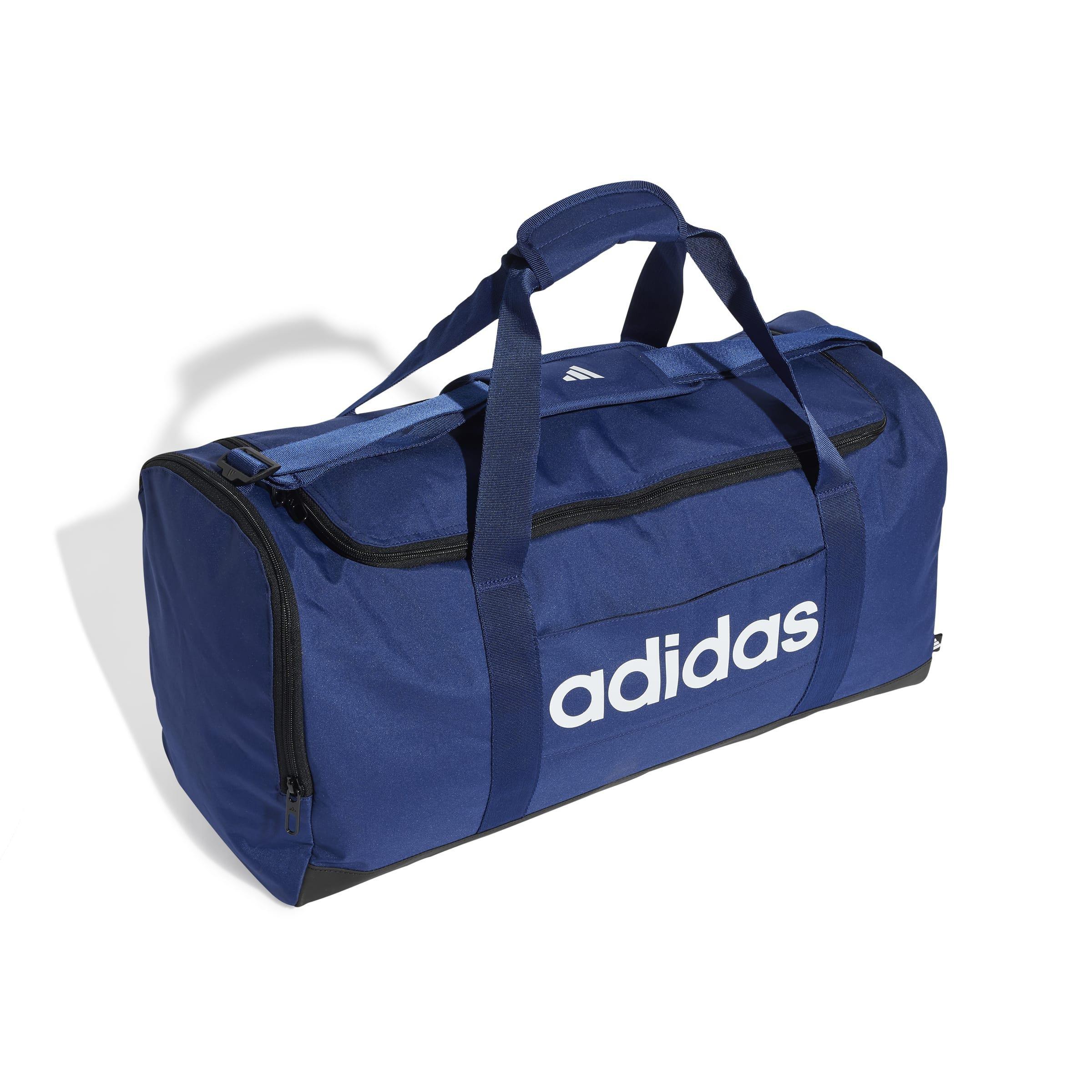 Unisex Linear Duffel Medium, Blue, A701_ONE, large image number 0