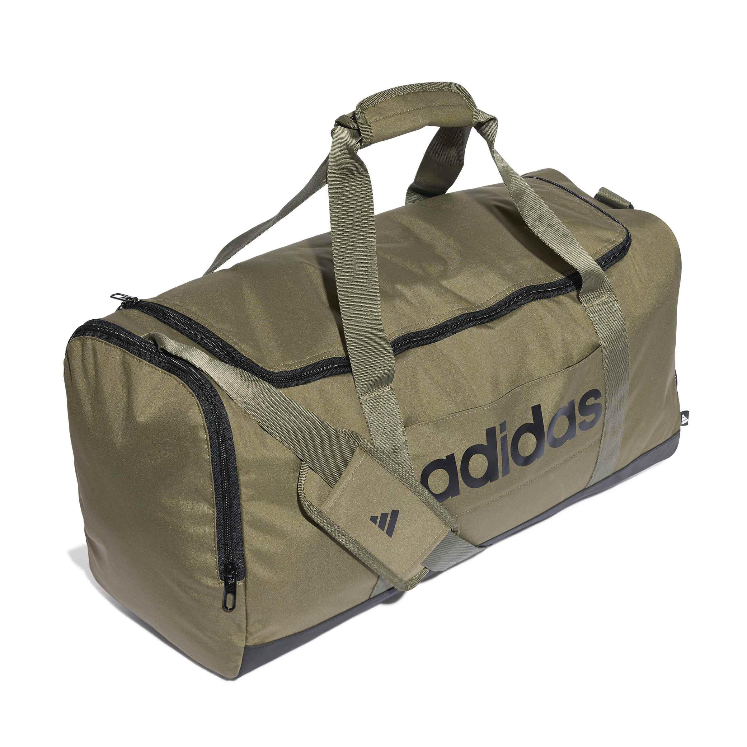 Unisex Linear Duffel Medium, Green, A701_ONE, large image number 0