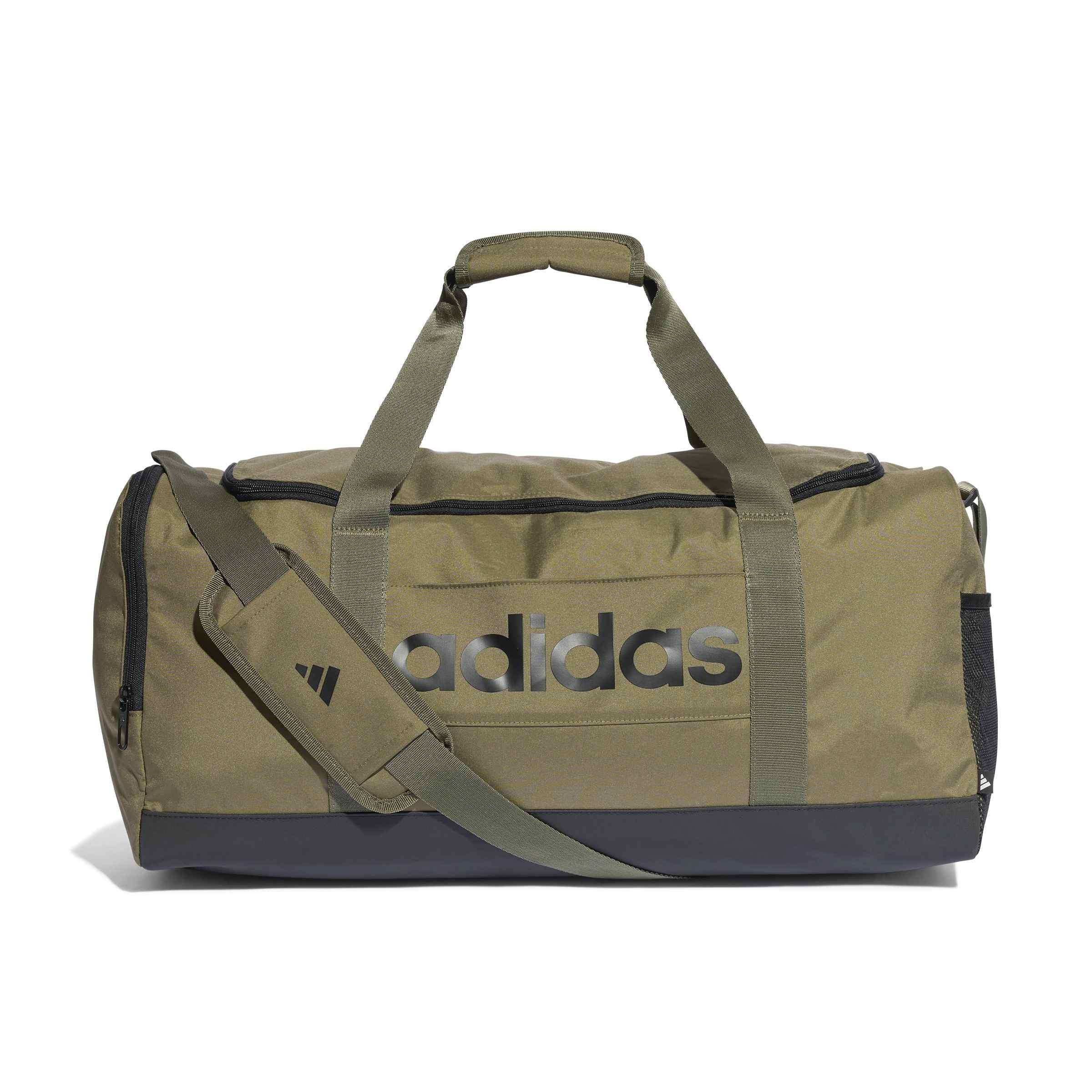 Unisex Linear Duffel Medium, Green, A701_ONE, large image number 2