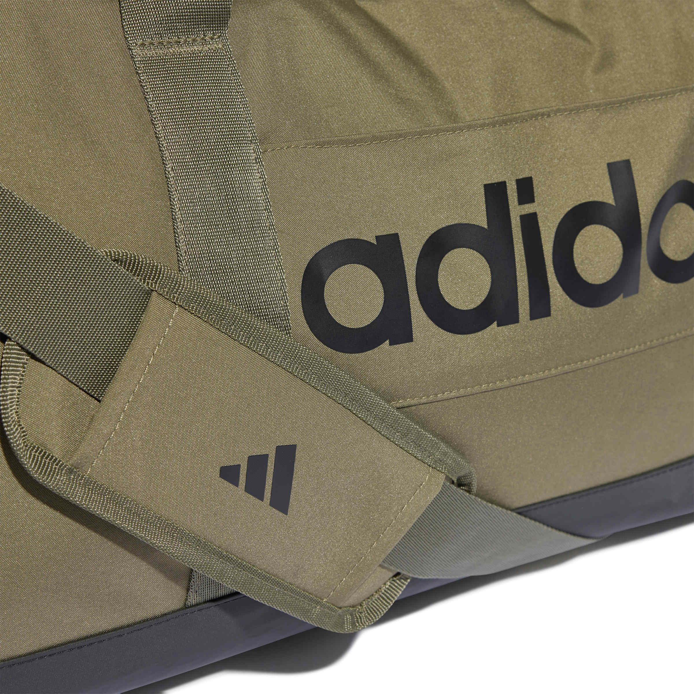 Unisex Linear Duffel Medium, Green, A701_ONE, large image number 4