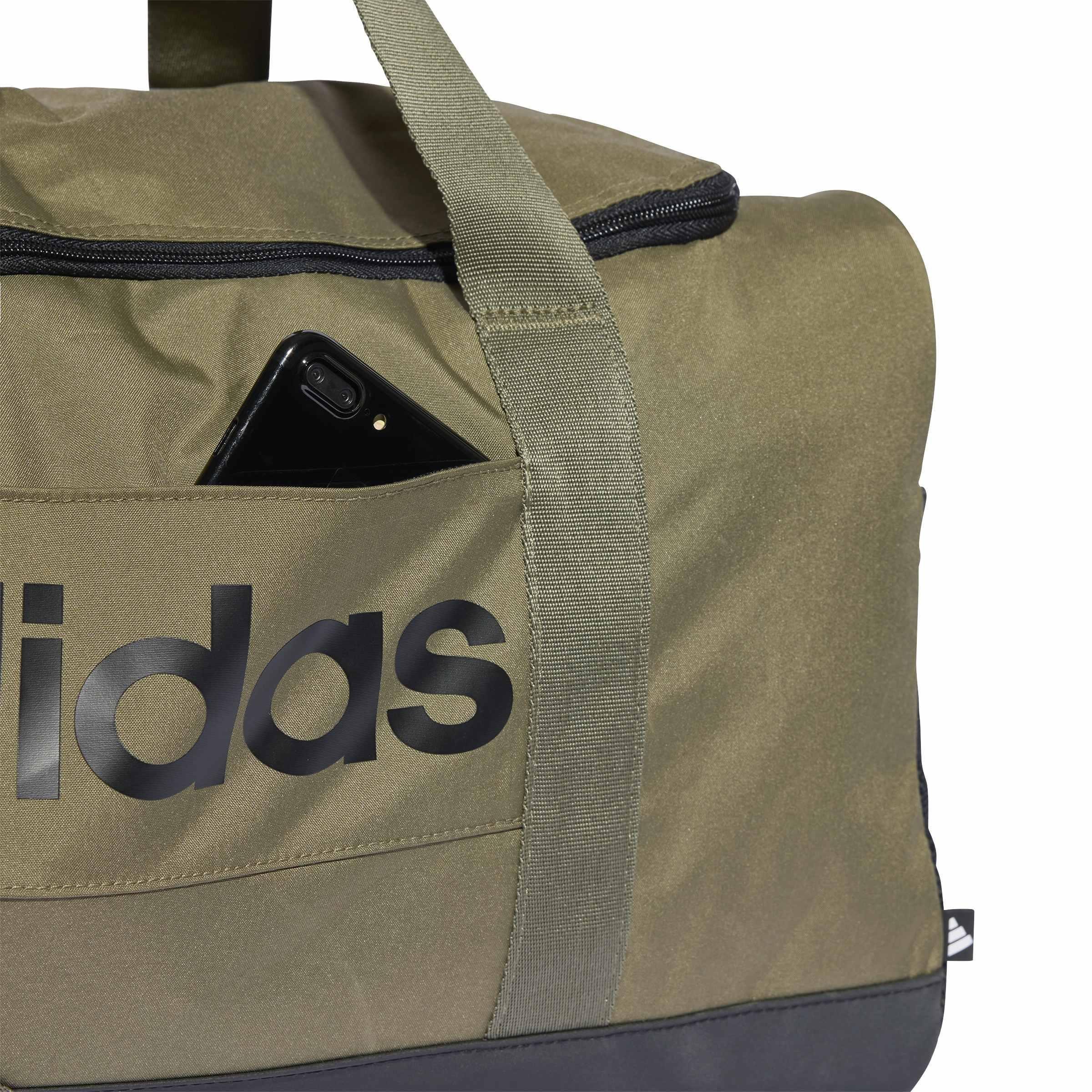 Unisex Linear Duffel Medium, Green, A701_ONE, large image number 5