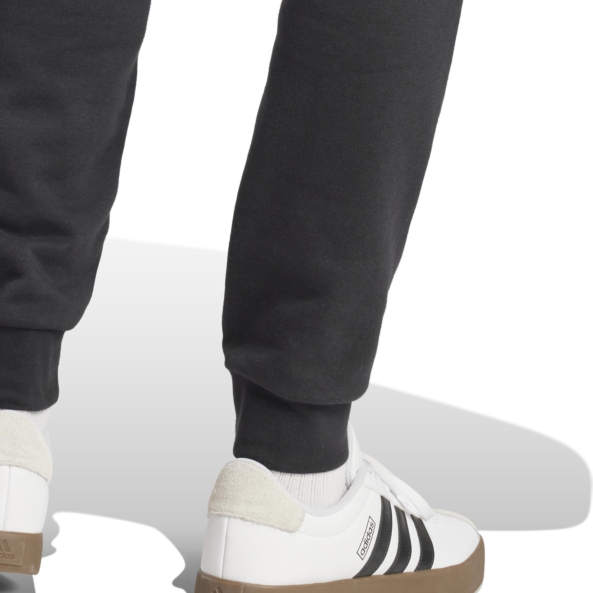 Essentials Big Logo French Terry Joggers, Black, , large image number 3