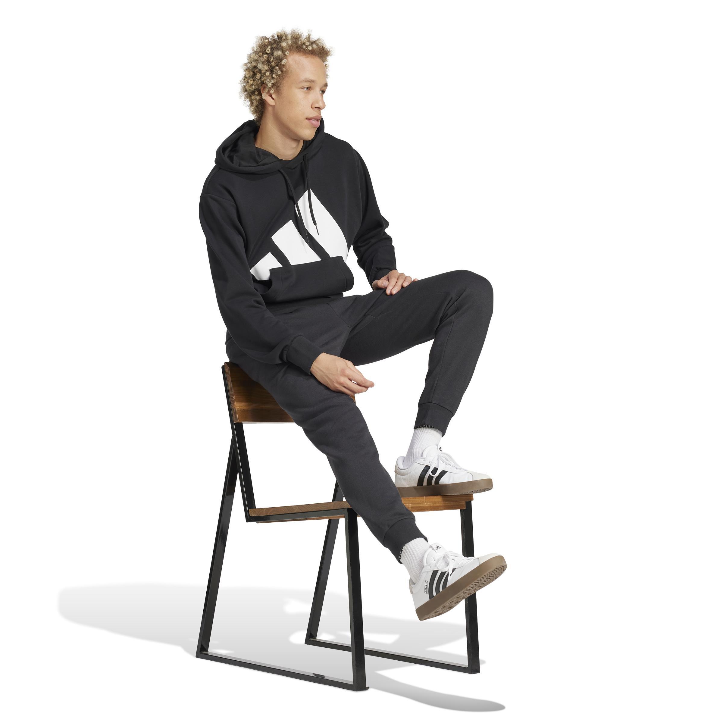 Essentials Big Logo French Terry Joggers, Black, , large image number 14
