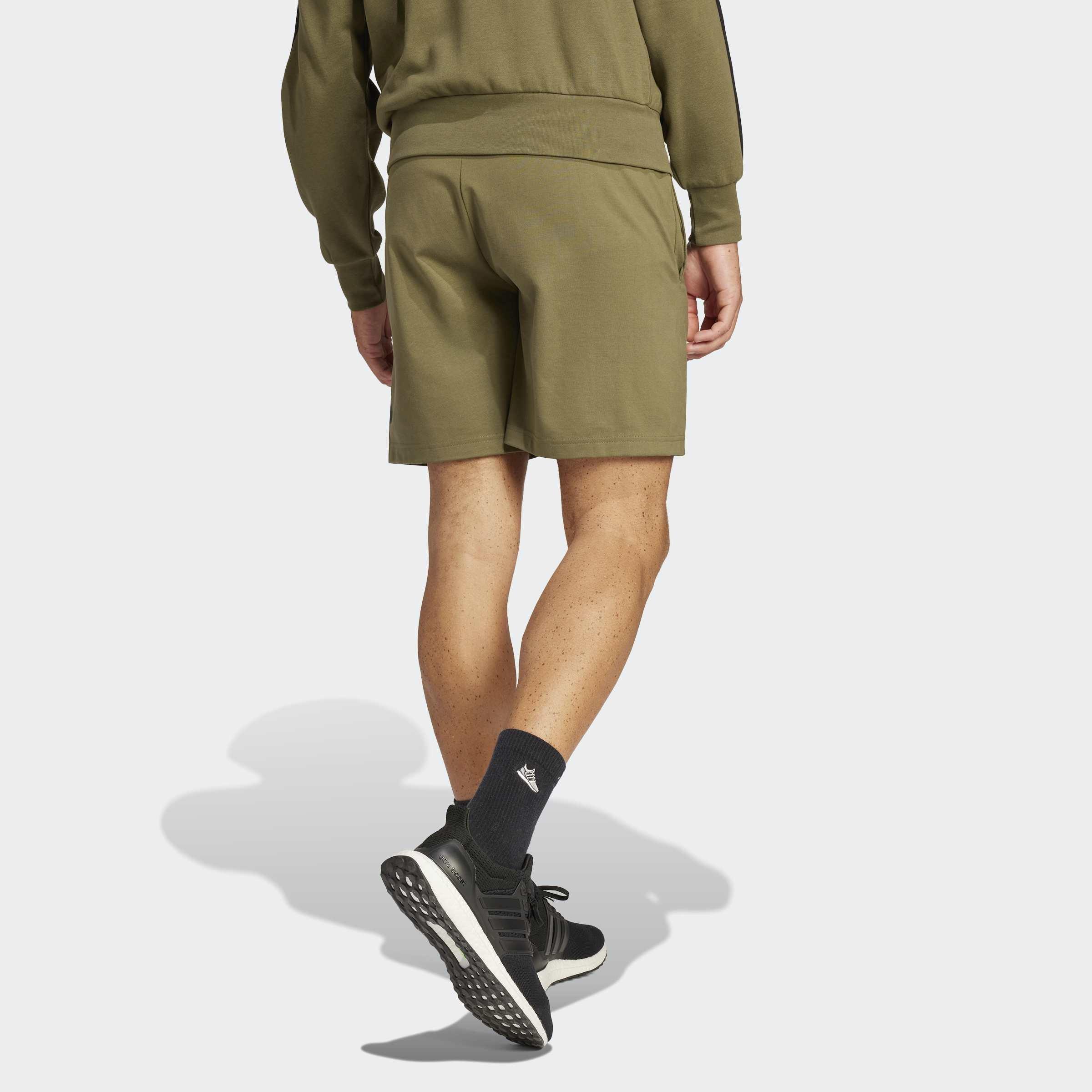 Essentials Big Logo Single Jersey Shorts, Green, A701_ONE, large image number 1