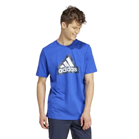 Men City Escape Torn Camo Graphic T-Shirt, Blue, A701_ONE, large image number 1