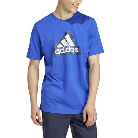 Men City Escape Torn Camo Graphic T-Shirt, Blue, A701_ONE, large image number 2