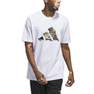 Men Blue Summer Logo Graphic T-Shirt, White, A701_ONE, thumbnail image number 0