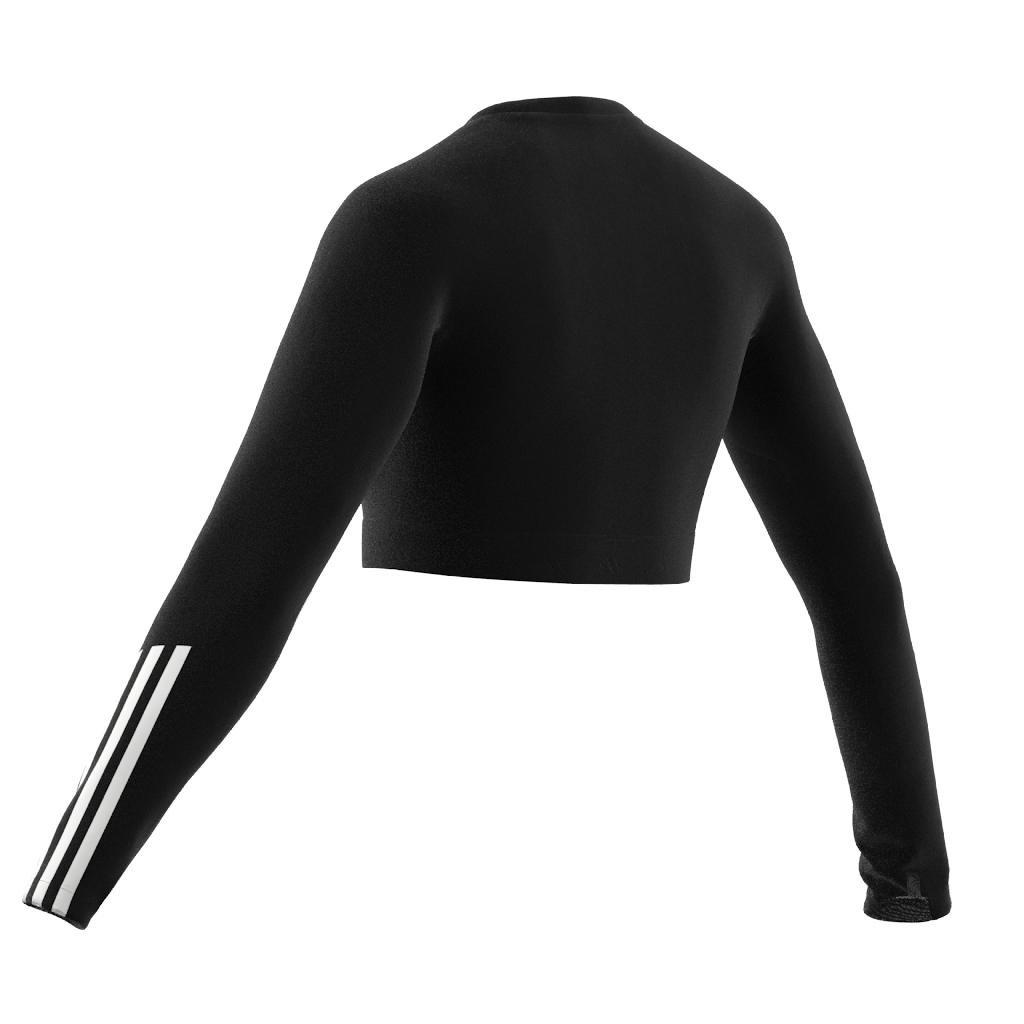 Hyperglam Training Crop Long-Sleeve Top, Multicolour, , large image number 8