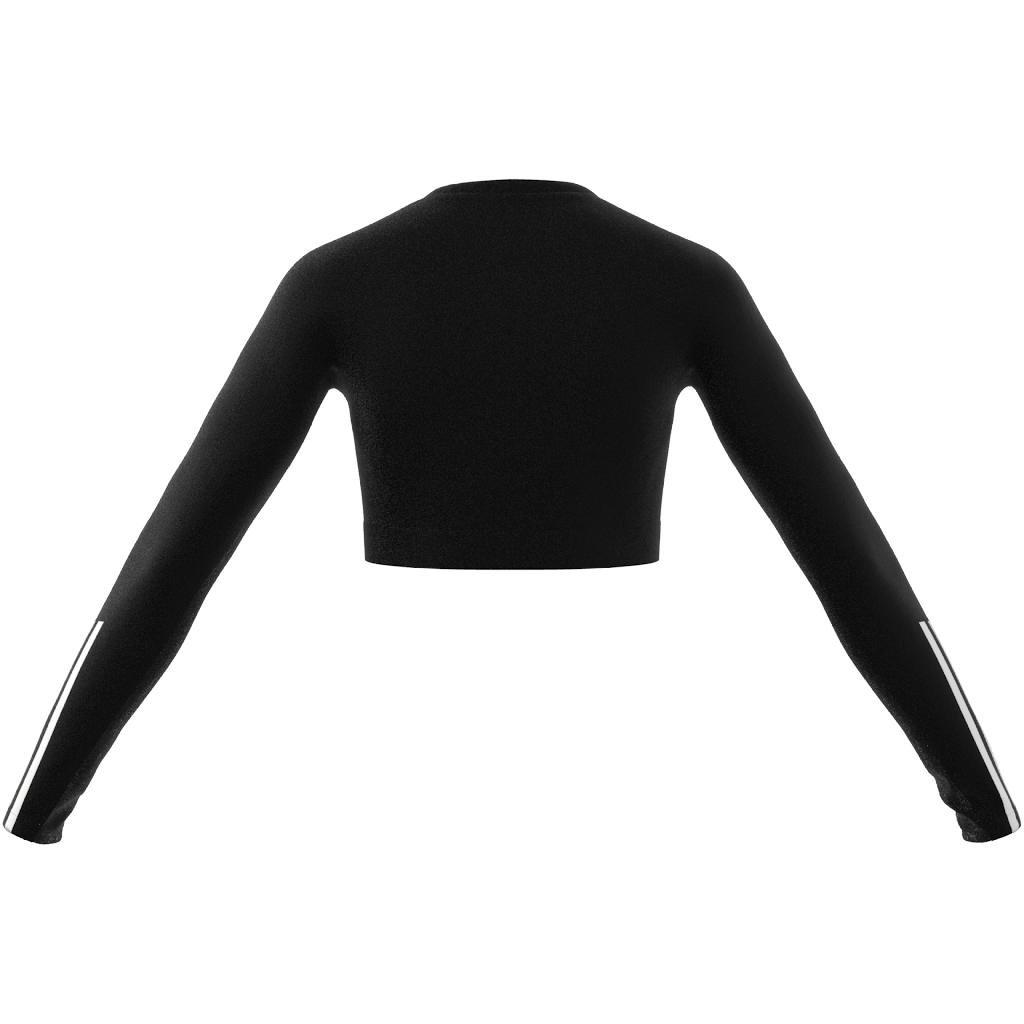 Hyperglam Training Crop Long-Sleeve Top, Multicolour, , large image number 14