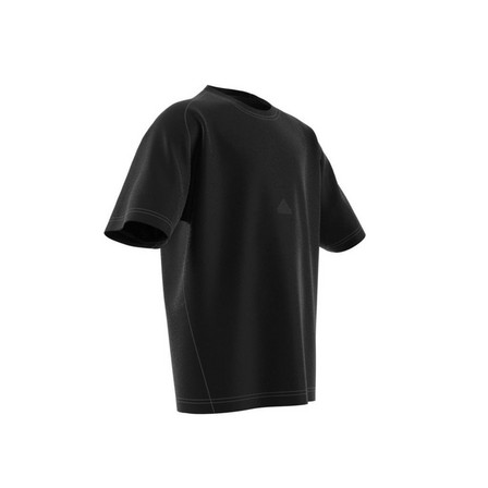 Kids Unisex Z.N.E. T-Shirt Kids, Black, A701_ONE, large image number 6