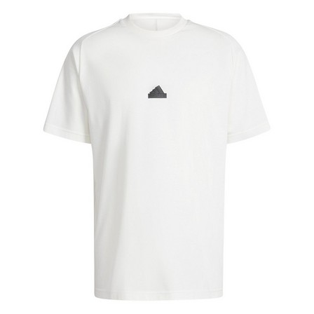 Men Z.N.E. T-Shirt, Off White, A701_ONE, large image number 2