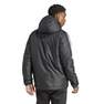 Men Essentials 3-Stripes Insulated Hooded Jacket, Black, A701_ONE, thumbnail image number 3