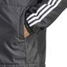 Men Essentials 3-Stripes Insulated Hooded Jacket, Black, A701_ONE, thumbnail image number 4