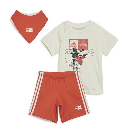 Kids Unisex Adidas X Disney Gift Set, White, A701_ONE, large image number 1