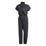 Women Tiro Woven Loose Jumpsuit, Black, A701_ONE, thumbnail image number 0