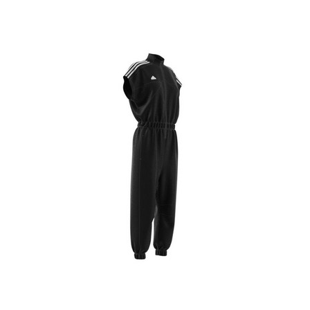 Women Tiro Woven Loose Jumpsuit, Black, A701_ONE, large image number 12