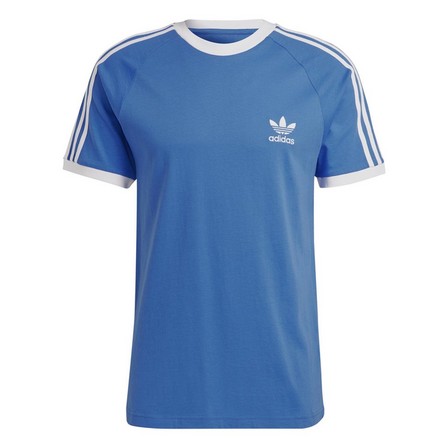 Men Adicolor Classics 3-Stripes T-Shirt, Blue, A701_ONE, large image number 2
