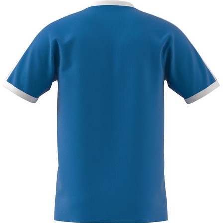 Men Adicolor Classics 3-Stripes T-Shirt, Blue, A701_ONE, large image number 9