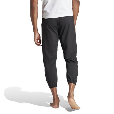 Men Designed For Training Yoga Training 7/8 Pants, Black, A701_ONE, large image number 2