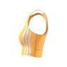 Women Own The Run 3-Stripes Tank Top, Yellow, A701_ONE, thumbnail image number 6